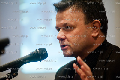 Gdansk. Nadbaltyckie Centrum Kultury. Spotkanie z Adamem...