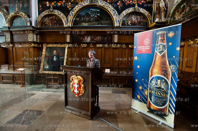 Gdansk. Dwor Artusa. Prezentacja nowych informacji...