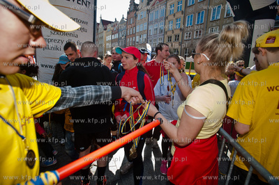 Gdansk. Dlugi Targ. Bieg Nadziei 2013 zorganizowany...
