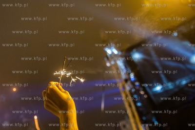 Zabawa sylwestrowa na Targu Weglowym w Gdansku.
31.12.2014
fot....