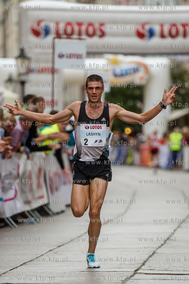 Gdańsk. Międzynarodowy Bieg św. Dominika. Bieg Elity...