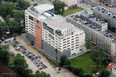 Gdynia z lotu ptaka. Nz. Budynek firmy PROKOM Software...