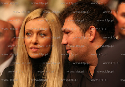 Gdynia, Gala boksu zawodowego. Nz. Dariusz Michalczewski...