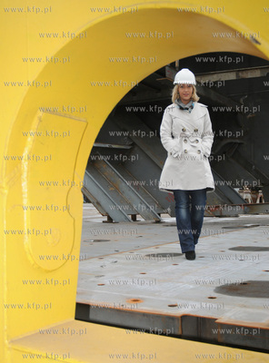 Sesja zdjeciowa aktorki Magdy Waligorskiej na terenie...