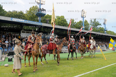 Stadion GOSiR w Gdyni. Mecz o Mistrzostwo Polski w...