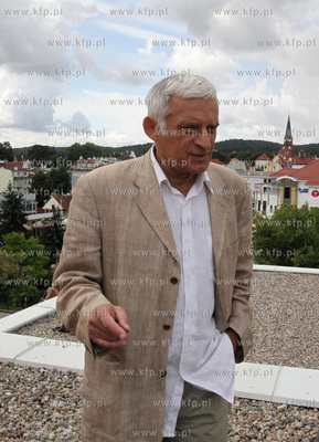 Sopot. Przewodniczacy Parlamentu Europejskiego prof....