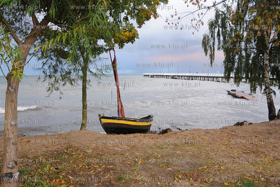 Gdynia. Orlowo. Sztorm na Zatoce Gdanskiej.
13.10.2009
Fot....