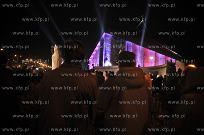 Wielki Piatek, na Placu Trzeciego Tysiaclecia w rocznice...