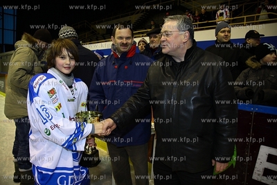 Gdansk. Hala OLIVIA. XIII Miedzynarodowy turniej hokeja...