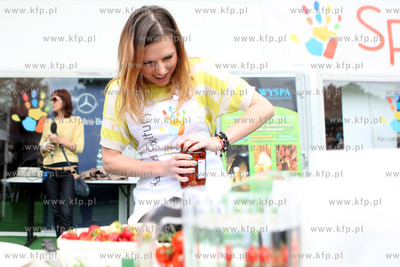 Festiwal Karuzela Cooltury w Swinoujsciu.
Sniadanie...