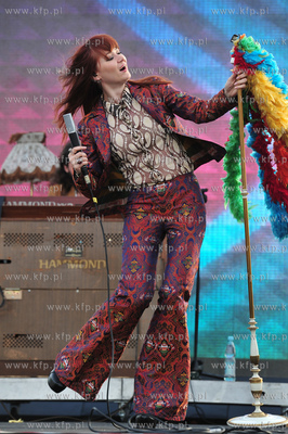 Sopot. Plac Kuracyjny przy sopockim molo. Koncert Ani...