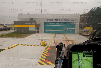 Na dyzurze w Lotniczym Pogotowiu Ratunkowym w Gdansku....