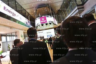 Warszawa Debiut Energa SA na gieldzie 11.12.2013 fot....