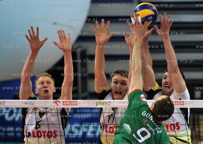 Hala 100 lecia. Sopot. PlusLiga. Mecz  Lotos Trefl...