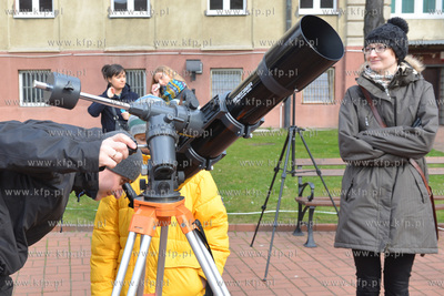 Happening astronomiczny w Akademii Marynarki Wojennej...