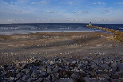 Plaża w Górkach Zachodnich. 01.12.2018 fot. Paweł...