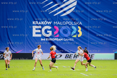 Kraków. Igrzyska Europejskie 2023, na stadionie Wisły...