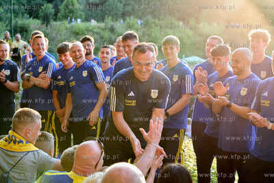 Prezentacja piłkarzy Arki Gdynia na Górce przy ul...