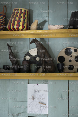 Gdańsk Oliwa. Pracownia Wela Ont Ceramika. Drobne...