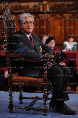 Gdansk, Dwor Artusa. Po raz kolejny wreczono medale...