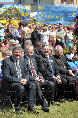 XV Swiatowy Zjazd Kaszubow - Wladyslawowo 2013. Gosciem...