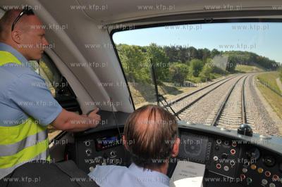 Pierwszy probny przejazd z pasazerami i i prezentacja...