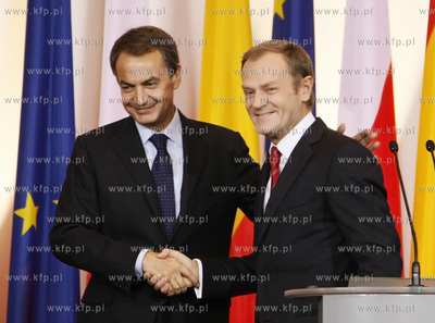 Sopot. Spotkanie premiera RP Donalda Tuska z premierem...