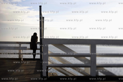 Sopot. Molo.
17.01.2011
fot. Krzysztof Mystkowski...