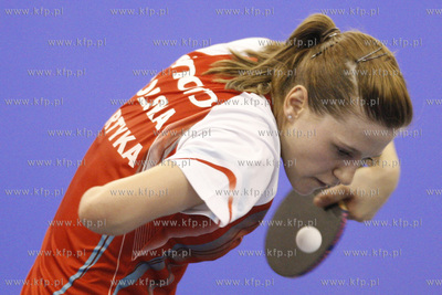 Gdansk. Europejska Liga Narodow tenisistek stolowych....