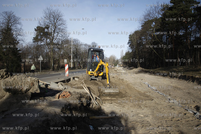 Gdansk Brzezno. Remont tramwajowego torowiska w ramach...