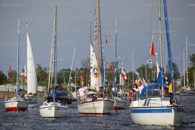 Gdansk. Oficjalne rozpoczecie sezonu zeglarskiego....