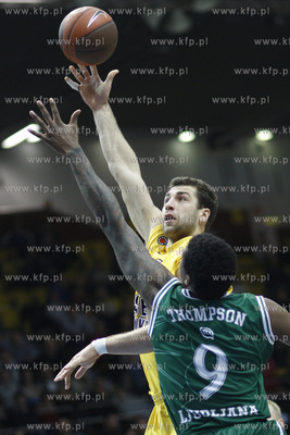 Gdynia. Euroliga. Asseco Prokom Gdynia - Union Olimpija...