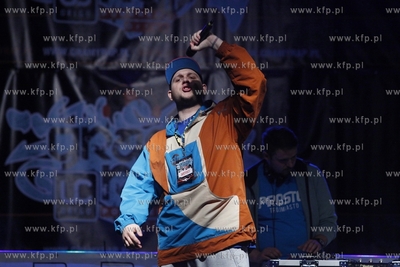 Pruszcz Gdanski. Festiwal Gramy Rap. Nz. Koras Ras.
09.11.2013
fot....