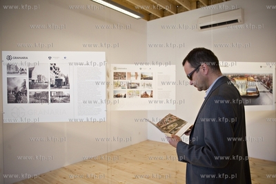 Gdańsk. Otwarcie pawilonu informacyjnego na północnym...