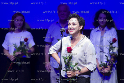 Gdynia. Festiwal Filmowy w Gdyni. Ekipa twórco filmu...