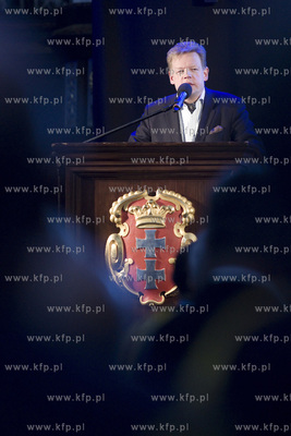 Gdańsk. Dwór Artusa. Wręczenie nagród Rejsk Roku...