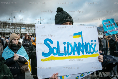 Sopot: Solidarnie z Ukrainą. Wiec poparcia dla narodu...