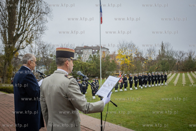 Cmentarz Francuski w Gdańsku - obchody Święta Niepodległosci...