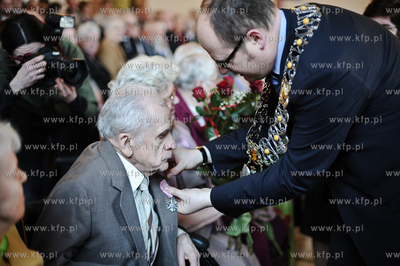 Jubileusz pozycia malzenskiego par 50 plus w Ratuszu...