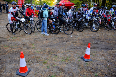Gdansk. Zabianka. Trojmiejski Park Krajobrazowy. MTB...