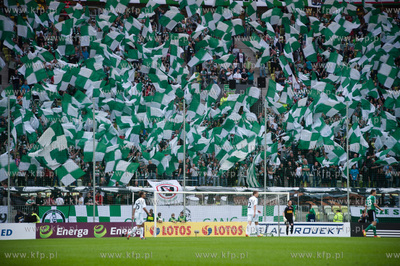 Gdansk. PGE Arena. Mecz o mistrzostwo Ekstraklasy....