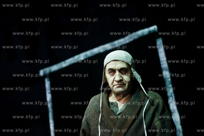 Gdansk. Teatr Wybrzeze. Proba spektaklu pt. Martwe...