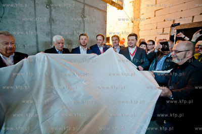 Gdansk. Matarnia. Kolej na PKM - Dzien Otwarty powstajacej...