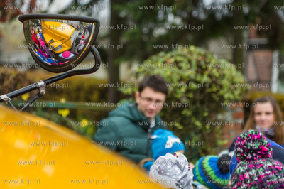 Gdansk. Pierwsza przejazdzka oryginalnego, amerykanskiego,...