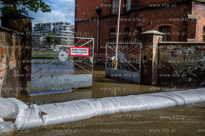Gdańsk. Wrzeszcz. Skutki silnych opadow, które przeszły...
