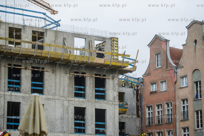 Gdańsk. Budowa hotelu Hampton by Hilton, który powstaje...