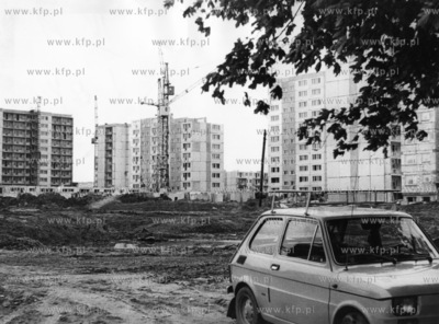 Budowa osiedla Gdansk Morena. 09.1979 odb_03_171 Fot....