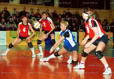 Siatkowka Zawodniczki KKS Gedania Gdansk.
Z nr 4 Milena...