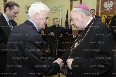 Urzad Marszalkowski w Gdansku - uroczystosci wreczenia...