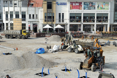 Sopot. Remont Placu Przyjaciol Sopotu. Zakonczenie...